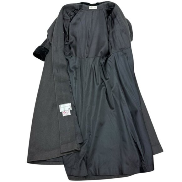 Vintage Charles Klein for Forstmann Wool Princess Coat Cape Collar Maxi Overcoat - Picture 13 of 14